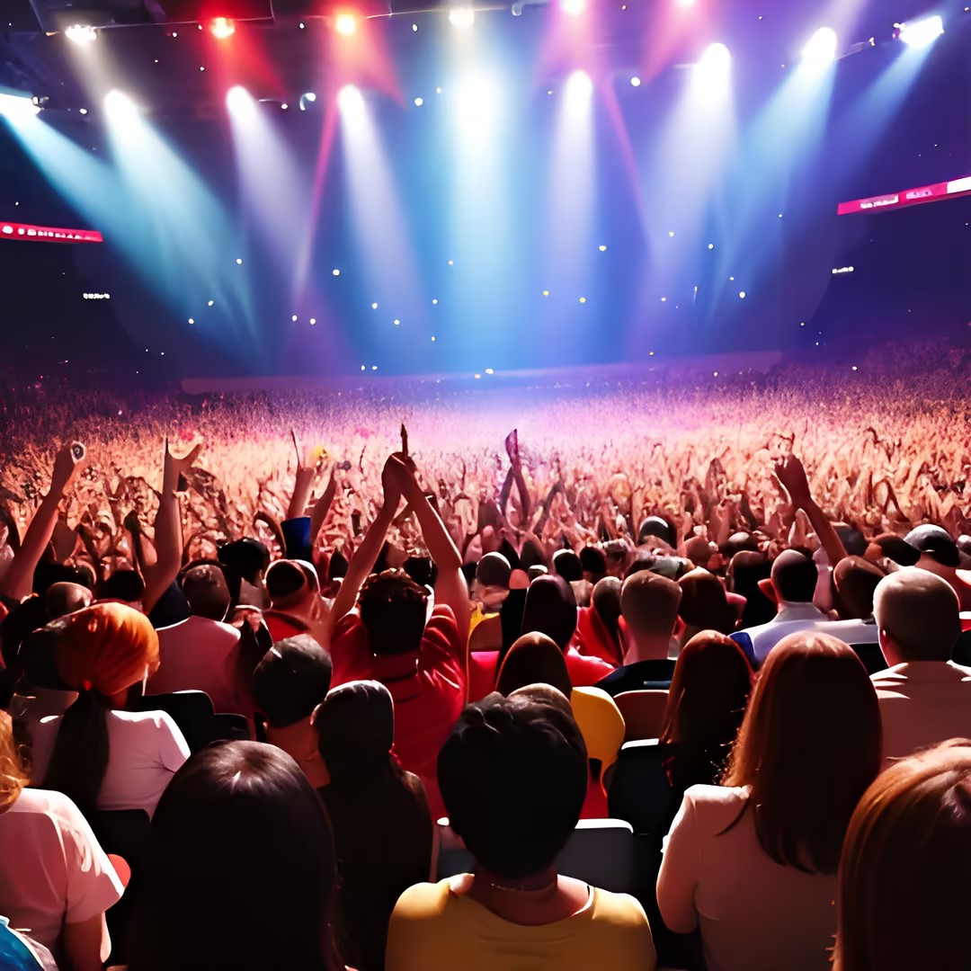 演唱會(huì)現(xiàn)場(chǎng)人山人海 演唱會(huì)現(xiàn)場(chǎng)人山人海