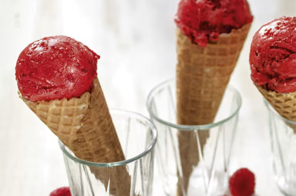 冰激凌新口味，枸杞味的冰激凌