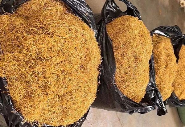 剛剛新下來的煙葉，看著質(zhì)量還是非常不錯(cuò)的