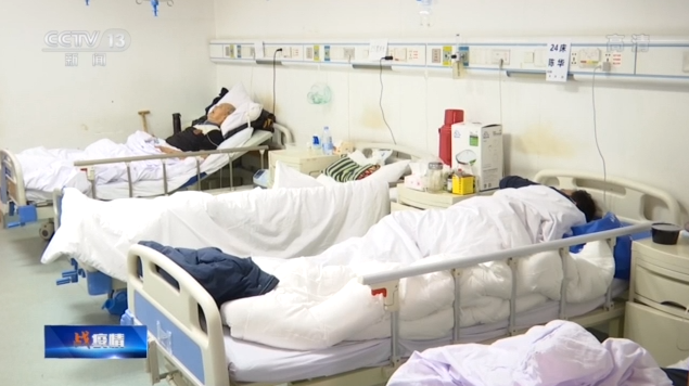 病房里的老年人，如果體質(zhì)好一些會(huì)更有抵抗力