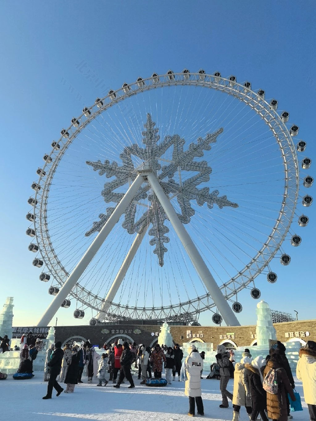 冰雪大世界的摩天輪.jpg 冰雪大世界的摩天輪.jpg