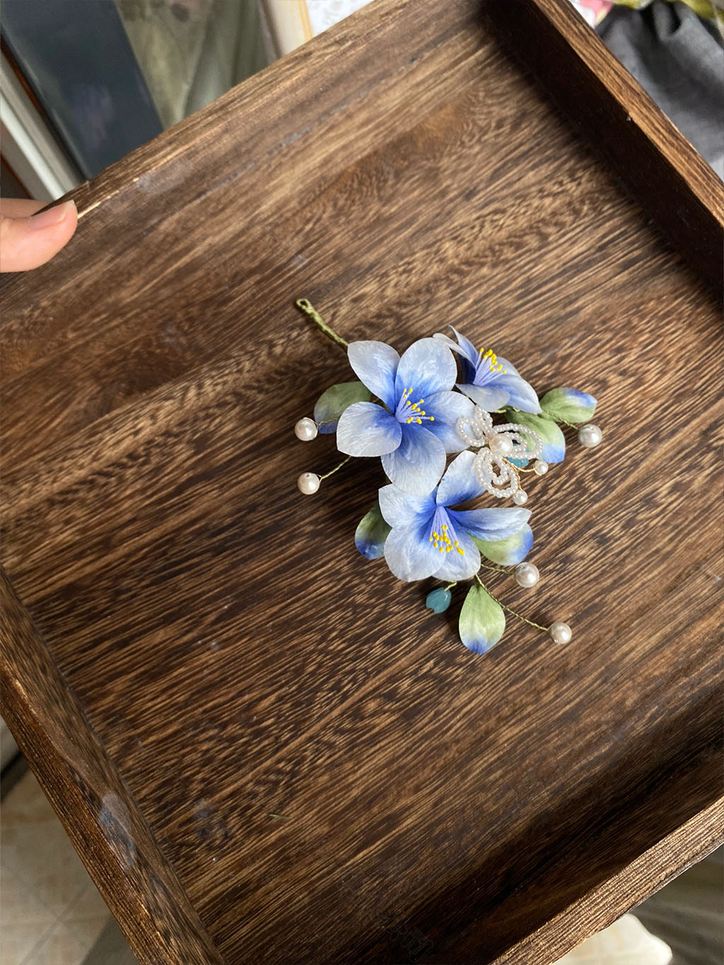 小雨自己做的絨花福袋賣得非常好.jpg 小雨自己做的絨花福袋賣得非常好.jpg