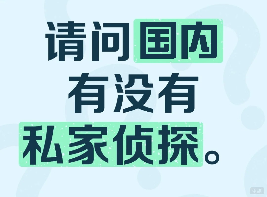 請(qǐng)問(wèn)國(guó)內(nèi)有沒(méi)有私家偵探？