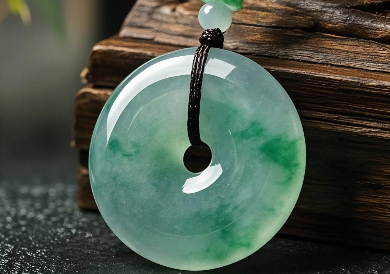 翡翠的平安扣 翡翠的平安扣